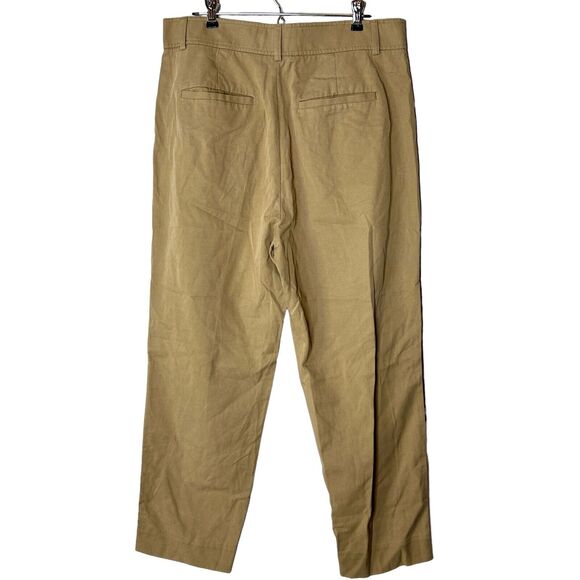 Everlane The Draper Tapered Pant in Buttersmooth Ash Brown Women's 14 NWOT - Picture 4 of 9